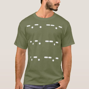 CQ CQ CQ Morse code Amateur Ham Radio clothing T-Shirt