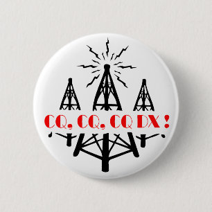CQ DX 2 INCH ROUND BUTTON