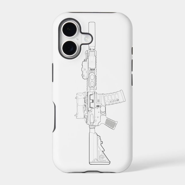 CQBR MK18 Mod 0 (Back)