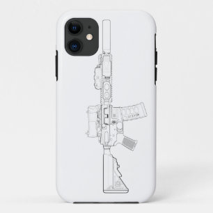 CQBR MK18 Mod 0 iPhone 11 Case
