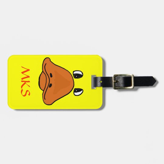 CR- Funny Duck Face Luggage Tag