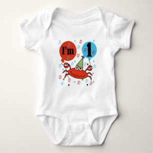 Crab 1st Birthday Tshirts and Gfits