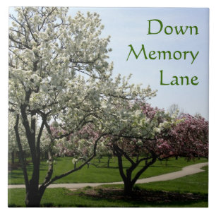 Crab Apple Trees Tile