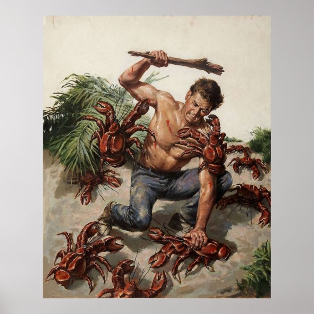 Crab attack poster (Front)