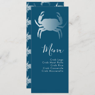 Crab Boil Nautical Botanical Menu
