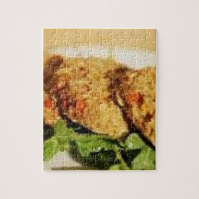 Crab Cakes Jigsaw Puzzle (Vertical)