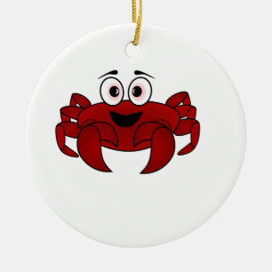 Crab Ceramic Ornament