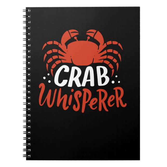 Crab - Crab Whisperer Notebook (Front)