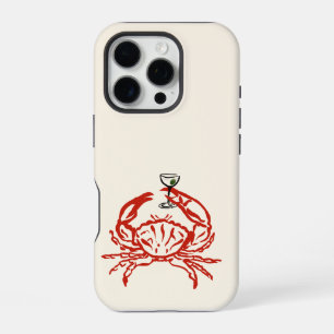 Crab Drawing iPhone 16 Pro Case