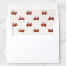 Crab Envelopes Liners