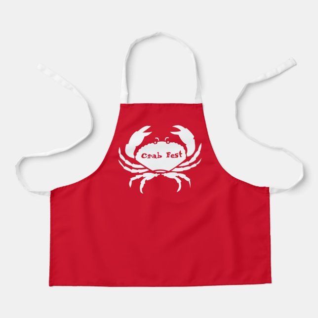 Crab Fest Apron (Front)