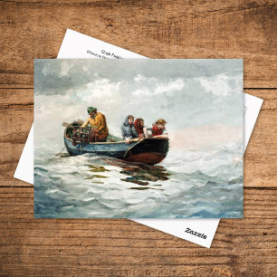 Crab Fishing Winslow Homer Postcard