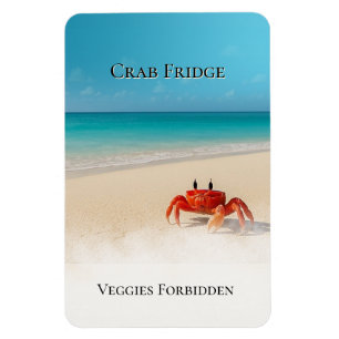 Crab Fridge – Veggies Forbidden Magnet