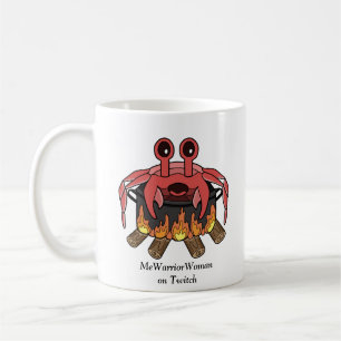 Crab in Pot, MeWarriorWoman on Twitch Coffee Mug