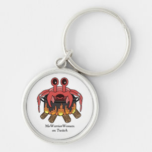 Crab in Pot,  MeWarriorWoman on Twitch Keychain
