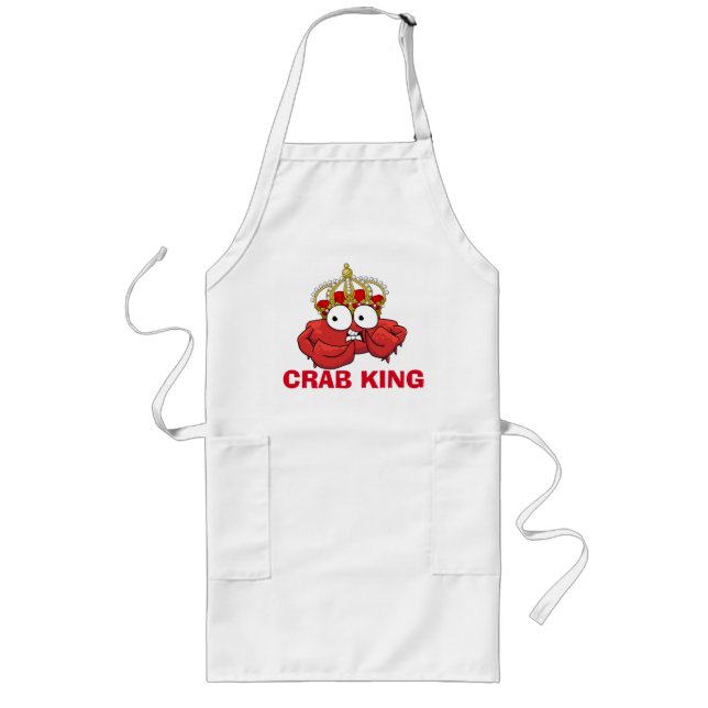 Crab King Long Apron (Front)