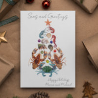 Crab Lobster Christmas Tree Crustacean Sea