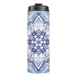 Crab monster pattern thermal tumbler