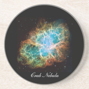 "Crab Nebula-beginning 1054 AD -Coaster" Coaster