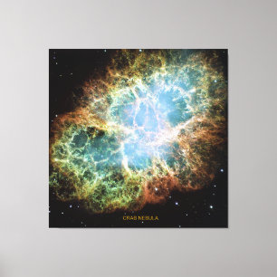 Crab Nebula Canvas Print