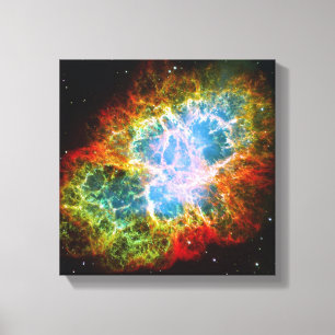 Crab Nebula Canvas Print