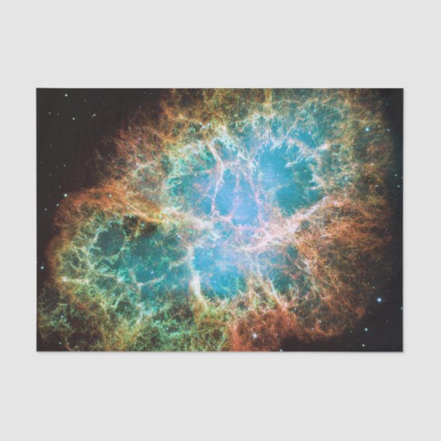 Crab Nebula Galaxy Outer Space Tissue Paper (Front)