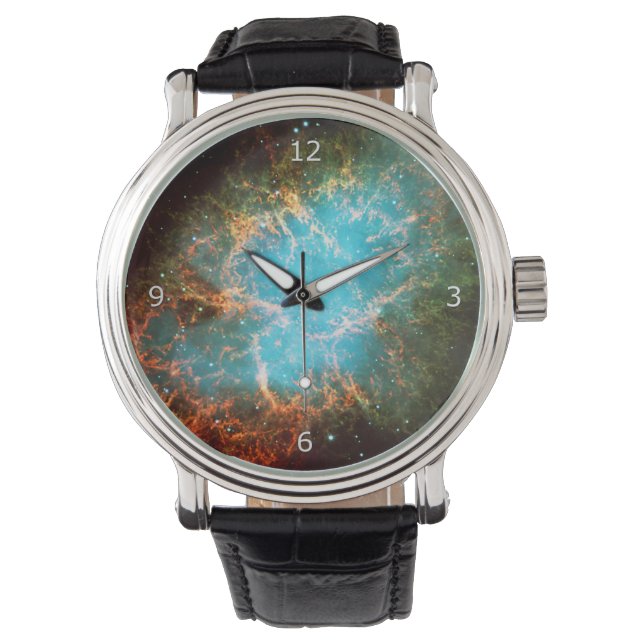 Crab Nebula in Taurus - outer space picture Watch (Front)
