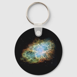 Crab Nebula Keychain