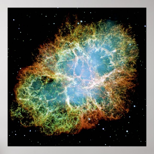Crab Nebula Poster (Front)