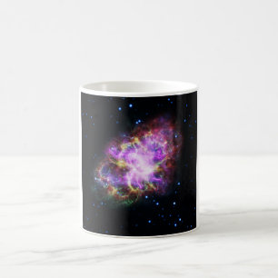 Crab Nebula Supernova Remnant Hubble Composite Coffee Mug