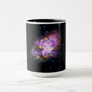 Crab Nebula Supernova Remnant Hubble Composite Mug