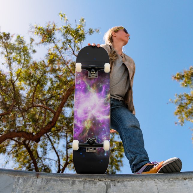 Crab Nebula Supernova Remnant Hubble Composite Skateboard (Outdoor 1)