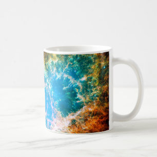 Crab Nebula Supernova Remnant Hubble Space Photo Coffee Mug