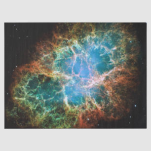 Crab Nebulae Space Astronomy Science Photo Tissue Paper