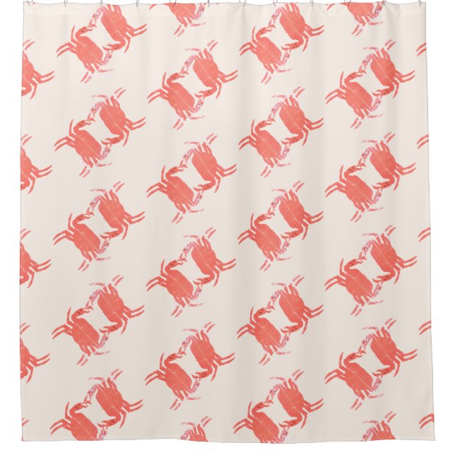 Crab Ocean Beach Sea Creature Pattern  (Front)