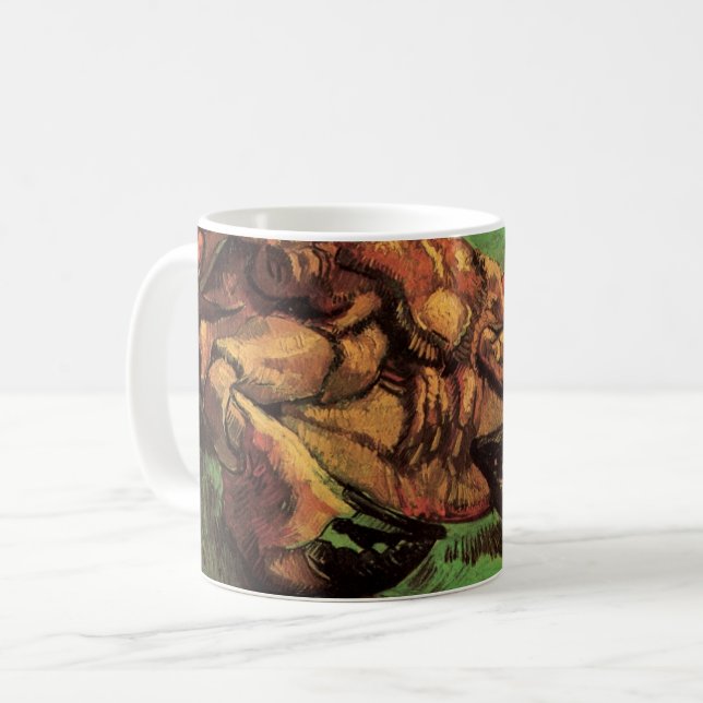 Crab on Its Back by Vincent van Gogh Coffee Mug (Front Left)