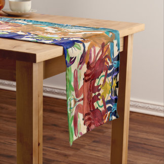 Crab Party large table runner