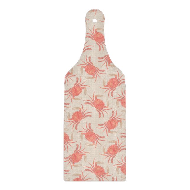 Crab - Peach Fuzz 2024 Cutting Board (Front)