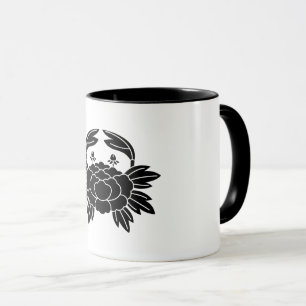 Crab Peony Mug