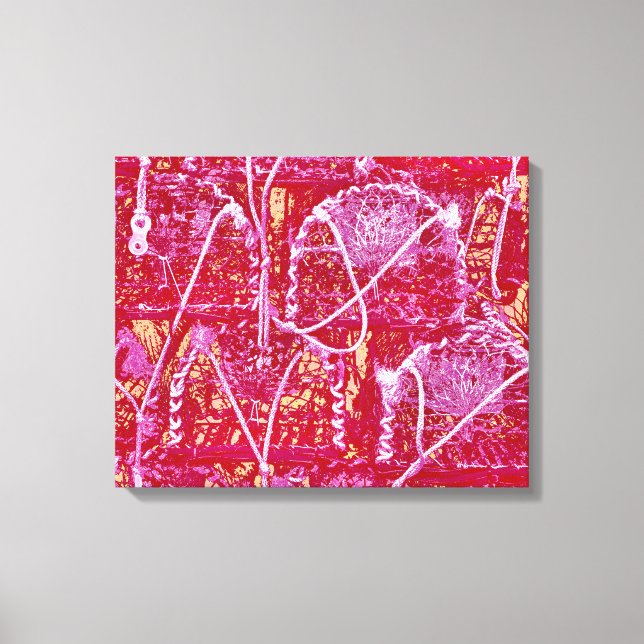 CRAB POTS CANVAS PRINT (Front)