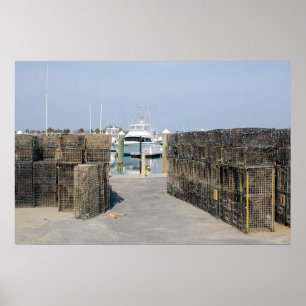 Crab Pots Poster
