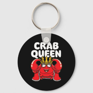Crab Queen - Animal Whisperer Hunting Fishing Crus Keychain