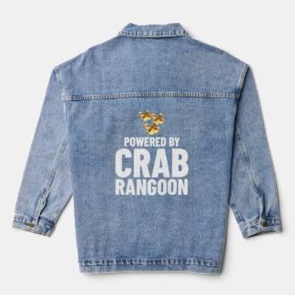 Crab Rangoon Cream Cheese Wontons Dip Sauce Chines Denim Jacket