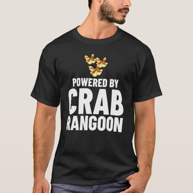 Crab Rangoon Cream Cheese Wontons Dip Sauce Chines T-Shirt (Front)