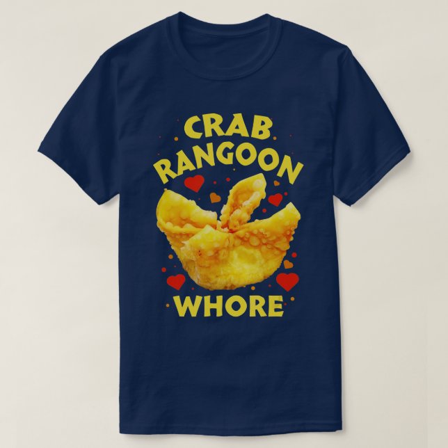 Crab Rangoon W  T-Shirt (Design Front)