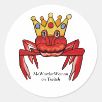 Crab Royalty,  MeWarriorWoman on Twitch