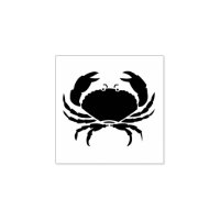 "Crab" Rubber Stamp