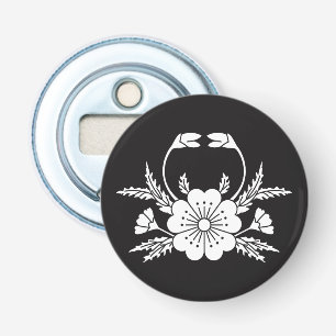 Crab-shaped cherry blossom (EDO) Bottle Opener