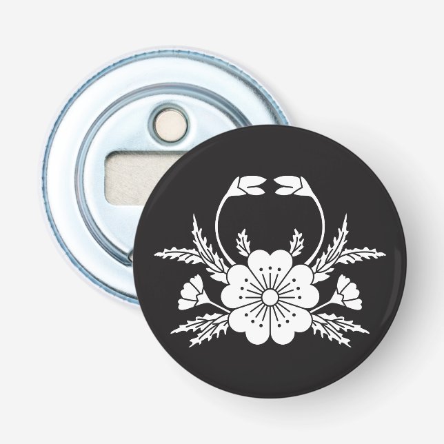Crab-shaped cherry blossom (EDO) Bottle Opener (Front)