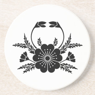 Crab-shaped cherry blossom (EDO) Coaster